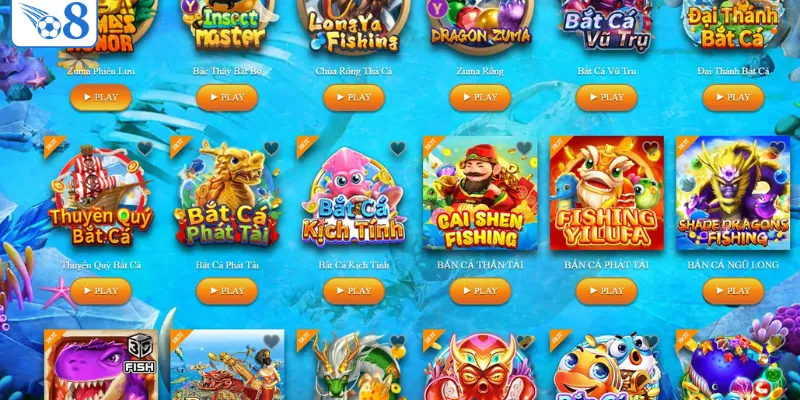 4 sảnh bắn cá đáng chơi nhất